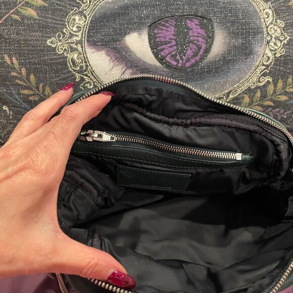 Special Ed Alexander Wang soft lambskin leather purse bag in RARE English Green - Picture 5 of 8